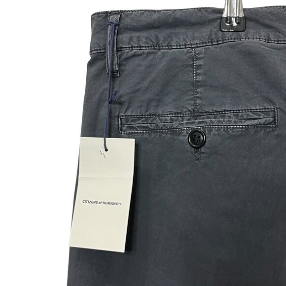 Citizens of Humanity NWT Elijah Chino Pants Men’s Size 32 Washed Peppercorn - Picture 5 of 13